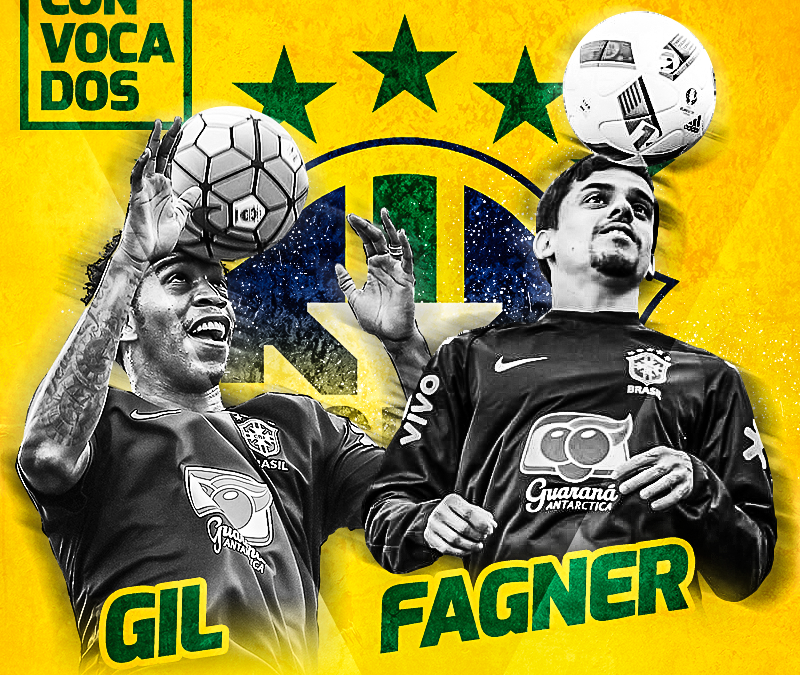 Gil e Fagner são convocados para a Seleção Brasileira