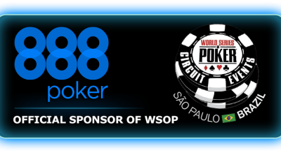 888poker será patrocinador oficial do WSOP Circuit Brazil