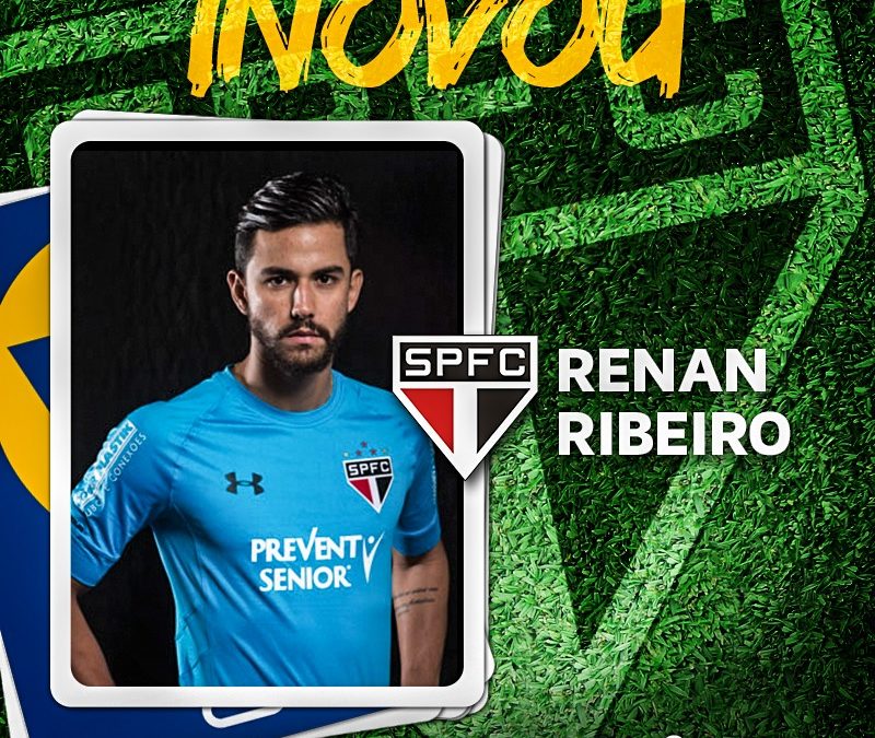 Goleiro Renan Ribeiro, do São Paulo, é o novo cliente da Inovem Comunicação