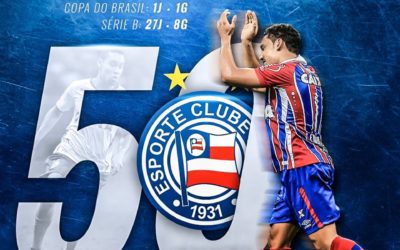 Edigar Junio completa 50 jogos pelo Bahia