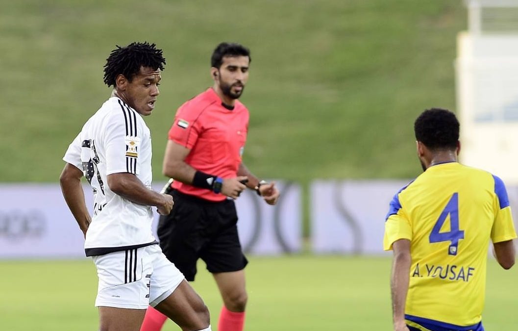 Em sua estreia pelo Al Jazira-EAU, Romarinho já deixa sua marca e equipe fica no empate pela Copa Emirados
