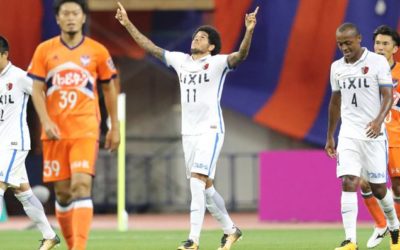 Após ‘repetir’ hat-trick de Zico, atacante Leandro festeja boa fase no Kashima Antlers: ‘Quero ser campeão’
