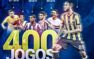 Volante Souza, do Fenerbahçe, completa 400 jogos na carreira. Confira os números pelos clubes em arte