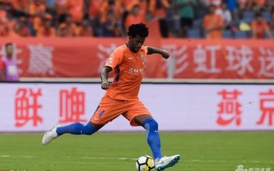Zagueiro Gil anota gol de cabeça e Shandong Luneng avança para a semifinal da Copa da China de 2018
