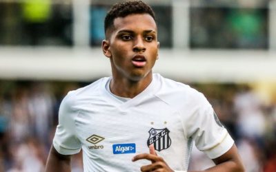 Rodrygo, do Santos, concorre a prêmio de melhor sub-21 do mundo em categoria do Bola de Ouro, da France Football