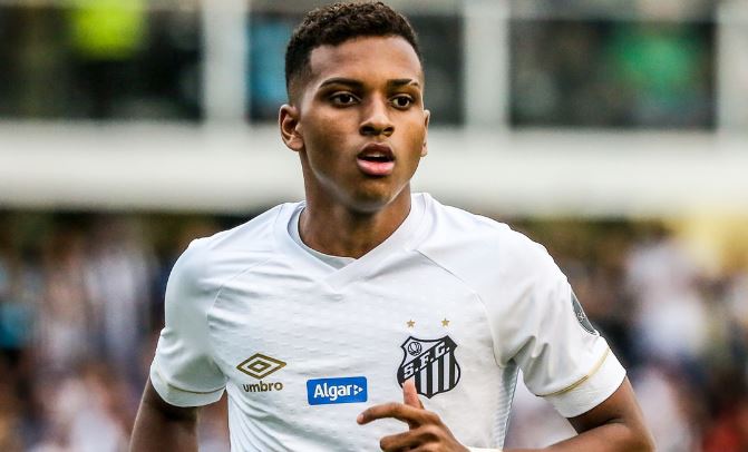 Rodrygo, do Santos, concorre a prêmio de melhor sub-21 do mundo em categoria do Bola de Ouro, da France Football