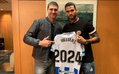 Atacante Willian José acerta renovação de contrato com o Real Sociedad, da Espanha, até junho de 2024