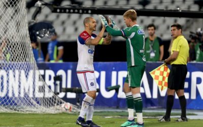 Capitão na classificação, Nilton comemora vaga do Bahia para as quartas de final da Copa Sul-Americana