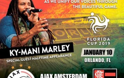 Após Ivete Sangalo, Ky-Mani Marley é mais uma grande atração musical confirmada na Florida Cup 2019