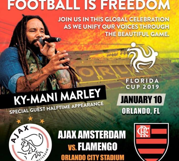Após Ivete Sangalo, Ky-Mani Marley é mais uma grande atração musical confirmada na Florida Cup 2019