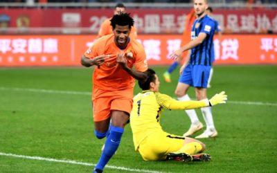 Zagueiro Gil faz gol da vitória e Shandong Luneng garante vaga na pré-fase da Liga dos Campeões da Ásia