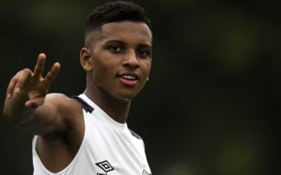 Rodrygo completa um ano como profissional e relembra trajetória no Santos FC: ‘Foi tudo muito rápido’