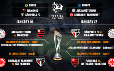 BAND e SPORTV irão transmitir a edição de 2019 da Florida Cup para o território brasileiro, no início de janeiro