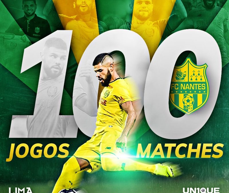 Titular absoluto da equipe há três temporadas, Lucas Lima completa 100 jogos com a camisa do Nantes