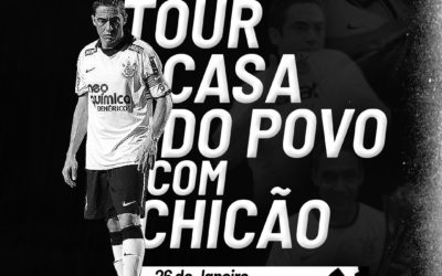 Tour da Arena Corinthians recebe em janeiro o multicampeão ex-zagueiro Chicão