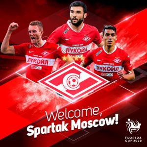 Maior campeão russo, Spartak Moscou é confirmado para última vaga da  Florida Cup 2020 - Inovem Comunicação