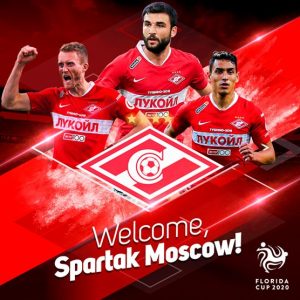 Spartak Moscou será adversário de Corinthians e Palmeiras na