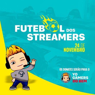 Com Felipe ‘YoDa’, Futebol dos Streamers reúne grandes craques dos games em prol de causa social