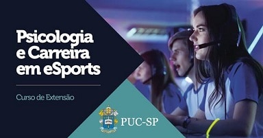 PUC-SP e Live Arena lançam curso presencial pioneiro de Psicologia e Carreira em eSports