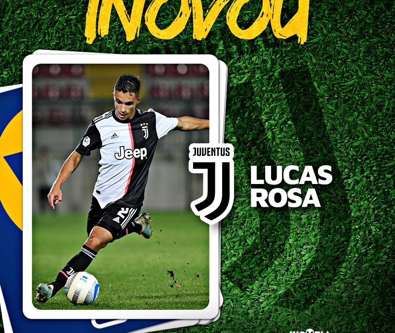 Lateral-direito Lucas Rosa, da Juventus-ITA, é agora assessorado pela Inovem Comunicação