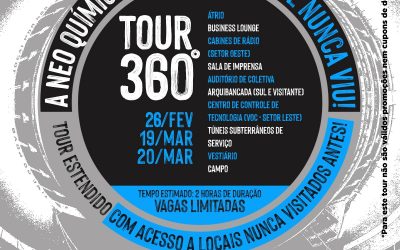 Sucesso de público, Neo Química Arena voltará com o exclusivo tour 360º em fevereiro e março