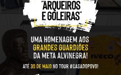 Em homenagem ao Dia do Goleiro, Tour Casa do Povo inicia exposição que valoriza arqueiros da história do Corinthians