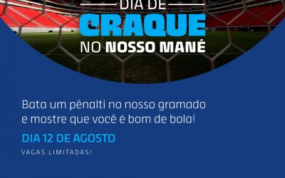 Arena BRB Mané Garrincha lança evento ‘Dia de Craque’ em inauguração do tour Nosso Mané