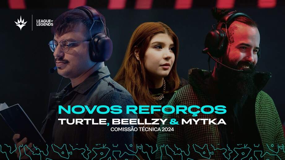 Turtle, Beellzy e Mytka são os novos reforços para a comissão técnica da Liberty em 2024
