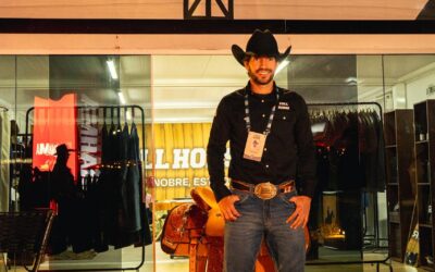 De folga no Cruzeiro, Lucas Silva participa de Rodeio para lançamento da Full Horse, marca de vestuário e proteção animal